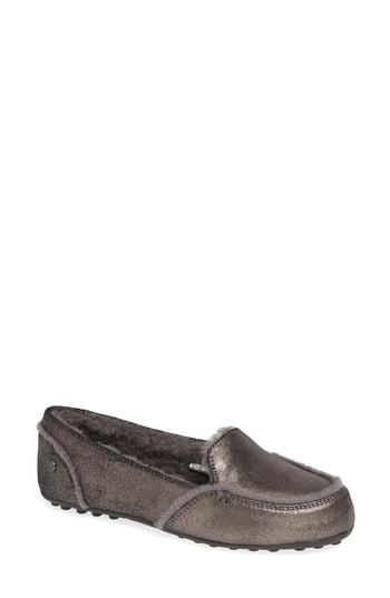 ugg hailey metallic slipper