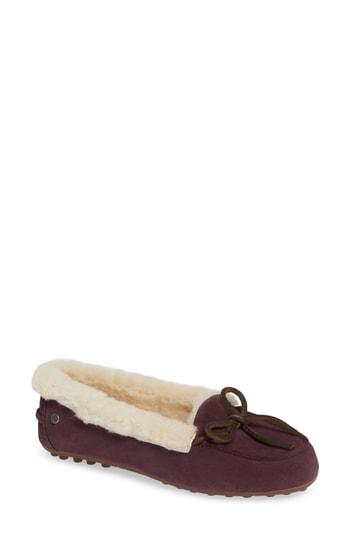 Ugg Solana Driving Slipper In Port 