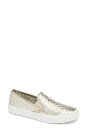 sperry seaside woven sneaker Online 