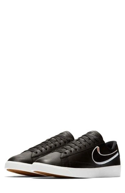 Nike Blazer Low Lx Sneaker In Black/ Royal Tint/ Monarch