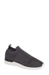 Jslides Great Sock Slip-on Sneaker In Grey Knit Fabric