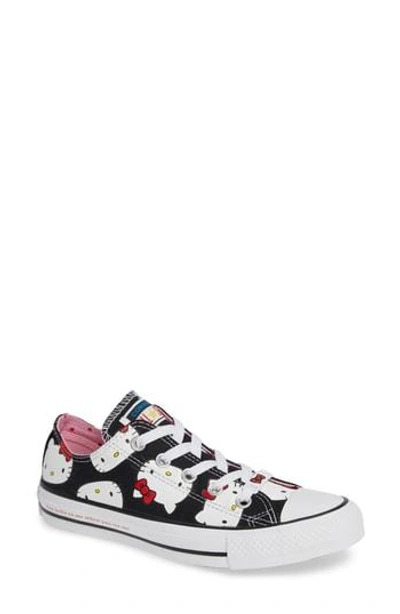 Converse Women's Chuck Taylor All Star Hello Kitty Ox Casual Shoes, Black