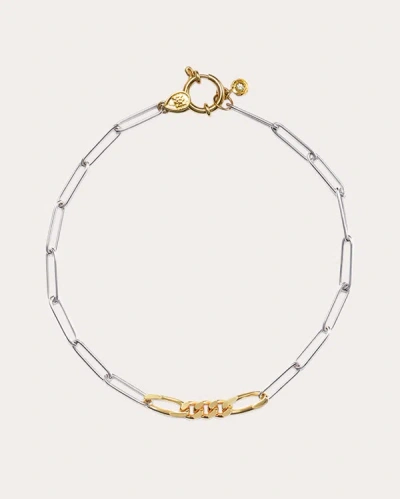 Milamore Women's Duo Chain Viii Bracelet In Silver