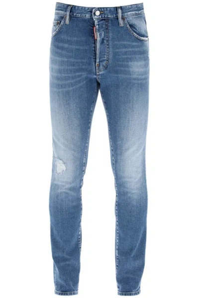 Dsquared2 "medium Preppy Wash Cool Guy Jeans For In Blue