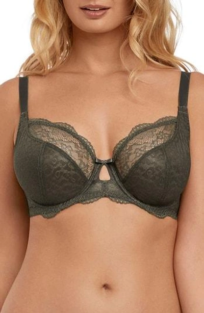 Freya Fancies Underwire Plunge Bra In Olive