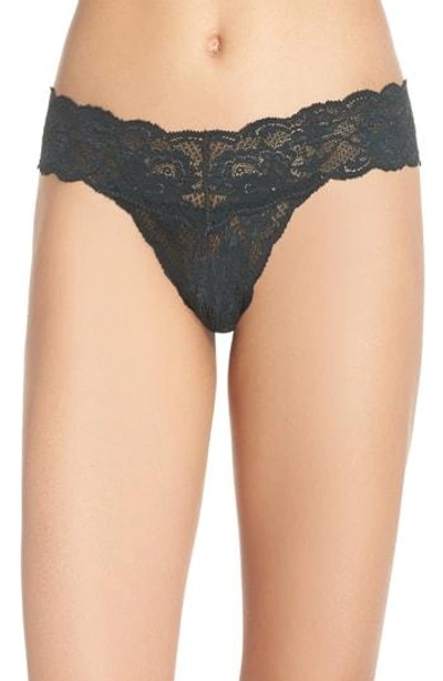 Cosabella 'never Say Never Cutie' Thong In Darkest Spruce
