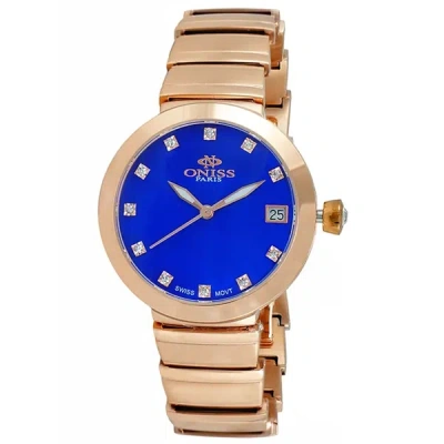 Oniss Women's Prima Blue Dial Watch