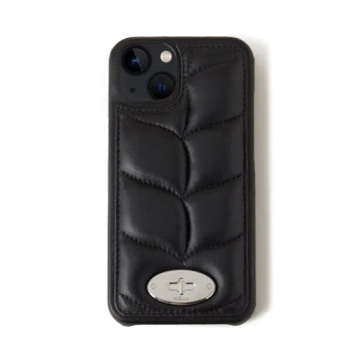 Mulberry Softie Iphone 13 Case In Black