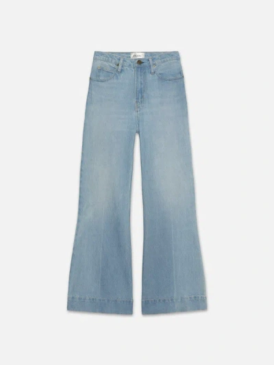 Frame The Extreme Flare Ankle Jeans In Blue
