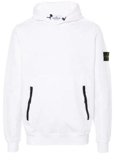 Stone Island Jumpers In White