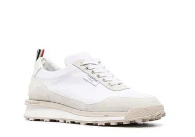 Thom Browne Flat Shoes In White