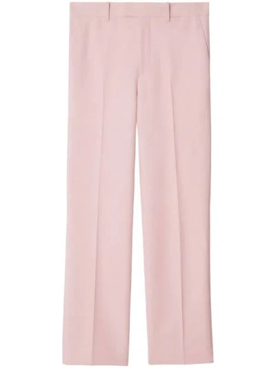 Burberry Trousers In Cameo
