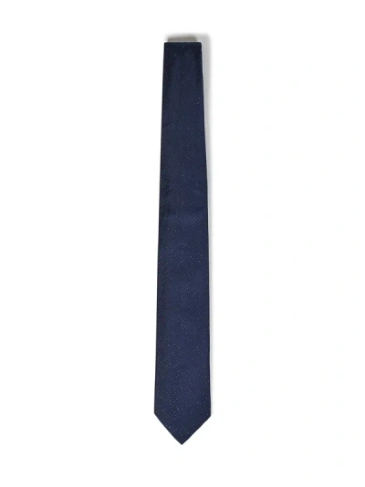 Emporio Armani Cravatta  In Blu
