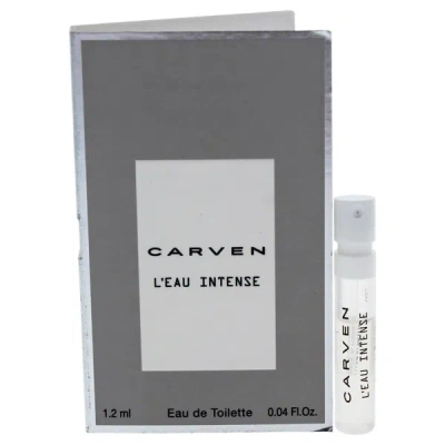 Carven Leau Intense By  For Men - 1.2 ml Edt Spray Vial (mini) In White