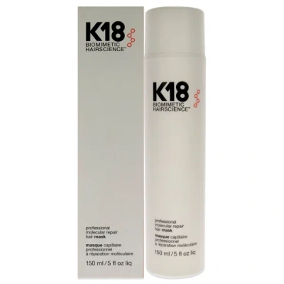 K18 Hair Professional Molecular Repair Hair Mask By  For Unisex - 5 oz Masque In White