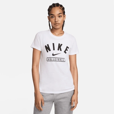 Nike Women's Volleyball T-shirt In White