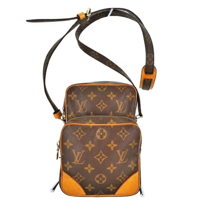 Pre-owned Louis Vuitton Amazon Brown Canvas Shopper Bag ()