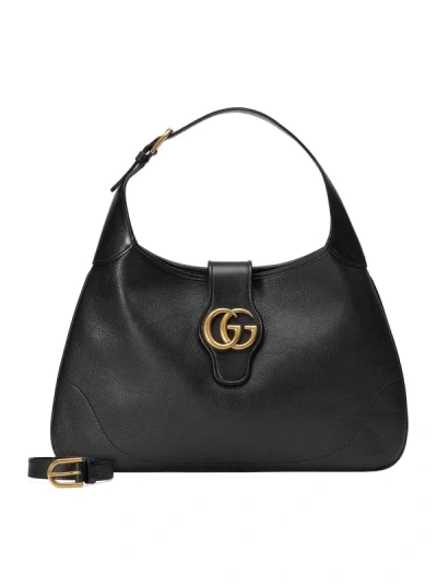Gucci Aphrodite Shoulder Bag In Black