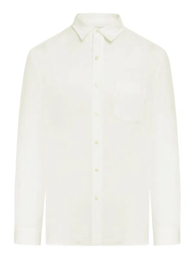120% Lino Linen Shirt In Nude & Neutrals
