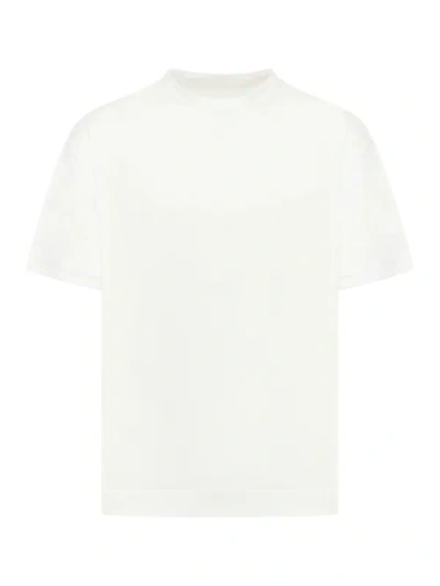 Ten C T-shirt With Logo Patch In White