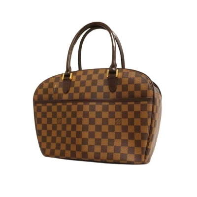 Pre-owned Louis Vuitton Saria Brown Canvas Shoulder Bag ()