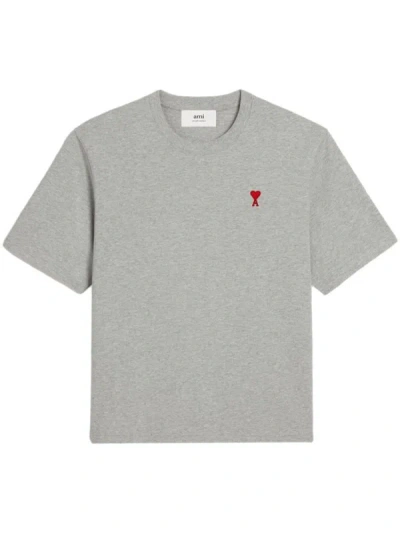 Ami Alexandre Mattiussi Ami Paris T-shirts And Polos In Grey