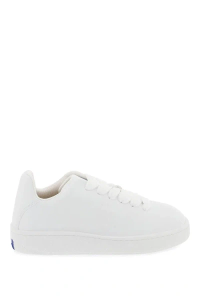 Burberry Leather Sneaker Storage Box In White