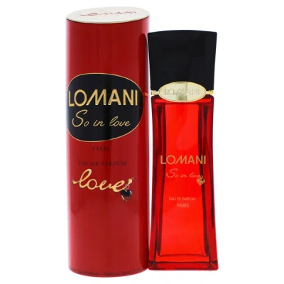 Lomani So In Love For Women 3.3 oz Edp Spray In Red