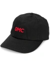 Omc Embroidered Logo Cap In Black