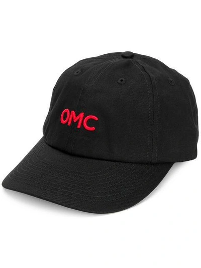 Omc Embroidered Logo Cap In Black