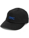 Omc Embroidered Logo Cap In Black