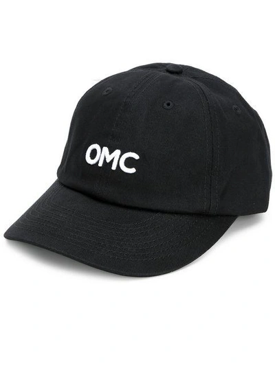 Omc Embroidered Logo Cap In Black