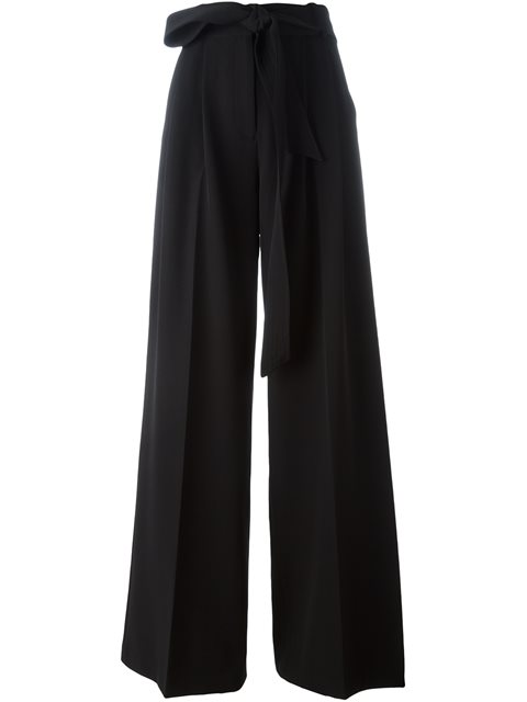 Milly Wide Leg Trousers | ModeSens
