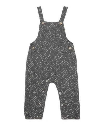 Rylee + Cru Baby Dot Overall 3 Months-3 Years In Grey