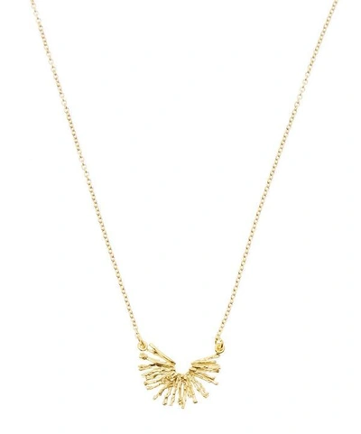 Alex Monroe Gold-plated Nest Structure Half Circle Necklace