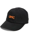 Omc Embroidered Logo Cap In Black