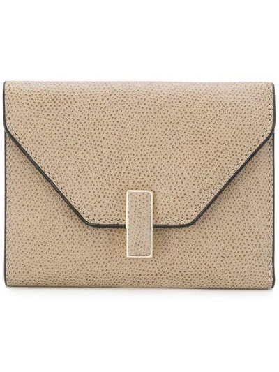 Valextra Tri-fold Wallet - Neutrals