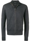 Prada Zip-up Cardigan - Grey