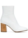 Christian Wijnants Abbas Ankle Boots - White