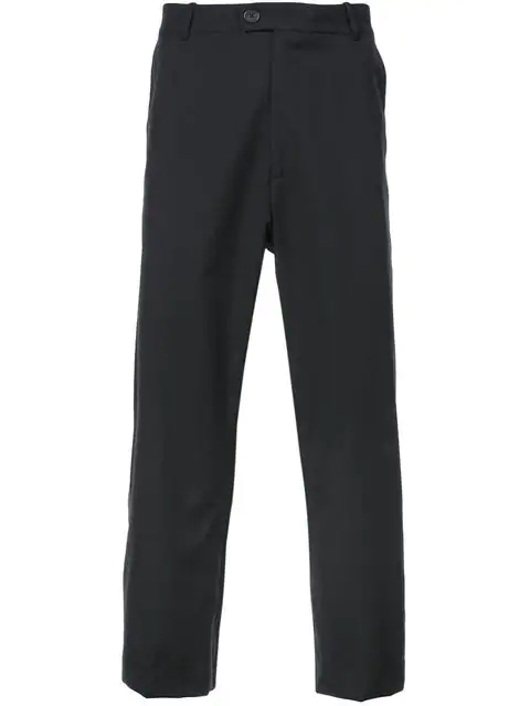 Adaptation Cropped Tailored Trousers In Black | ModeSens