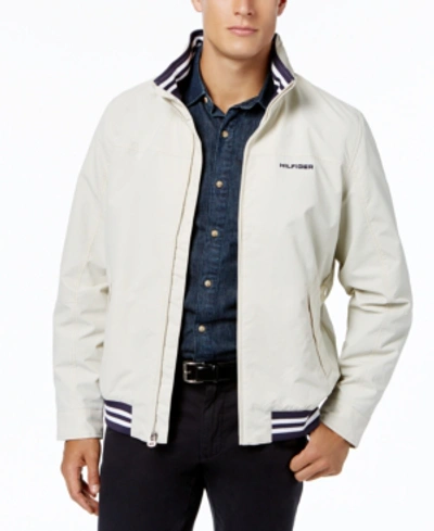 Tommy Hilfiger Men's Regatta Jacket, Created For Macy's In Sand Khaki |  ModeSens