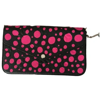 Pre-owned Louis Vuitton Leather Clutch Bag In Multicolour