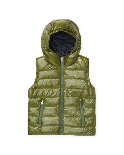 Add Solid Quilted Vest In Nocolor
