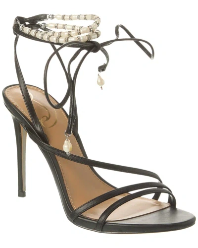 Sam Edelman Scarlette Leather Sandal In Black