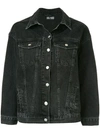 Dalood Classic Denim Jacket In Black