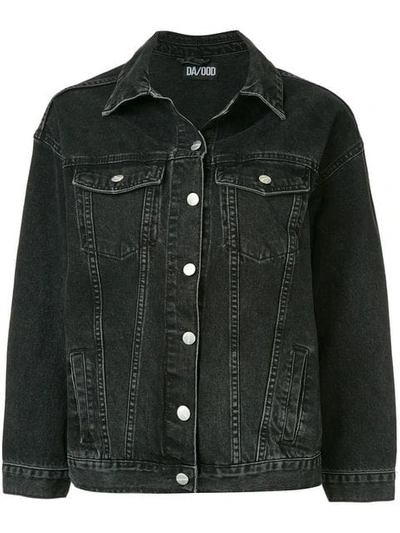 Dalood Classic Denim Jacket In Black