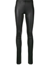 Drome Leather Leggings - Black