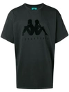 Kappa Danilo Paura X  Logo Print T In Black