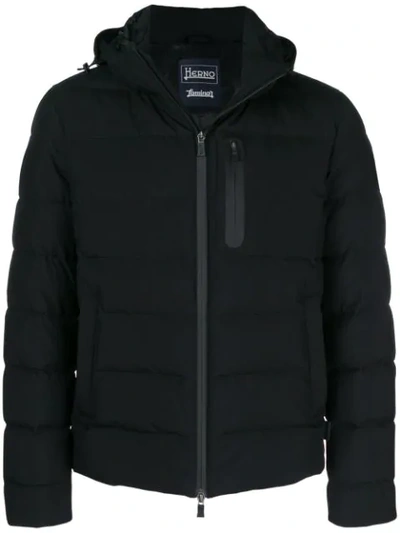 Herno Puffer Jacket In Blue