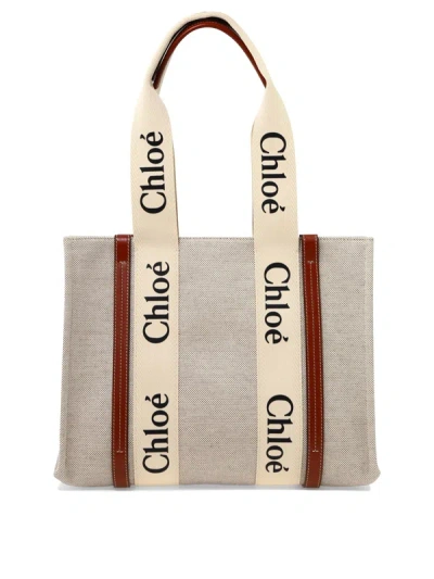 Chloé "woody Medium" Shoulder Bag